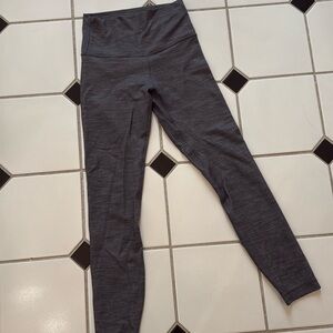 Lululemon align size 4 grey leggings.